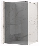 Kabina prysznicowa Walk-In Rea Flexi Grey / Chrome 90