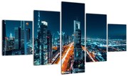 Obraz  - Noc w Dubaju (125x70 cm)