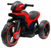 Baby Mix Elektryczny motocykl dla dzieci Policeczerwony, 100 x 50 x 61 cm