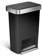 Simplehuman Pojemnik na pedały 45 l, czarny