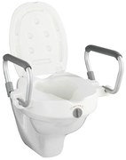 Deska sedesowa podwyższona SECURA , nasadka na sedes z uchwytami obciążenie 130 kg, WENKO