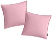 Zestaw 2 poduszek ogrodowych EMPARO 50x50 cm, różowy
