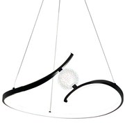 Lampa wisząca PERLA BLACK 34W LED