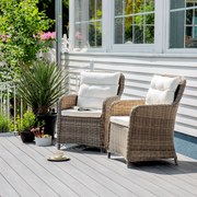 Zestaw foteli z technorattanu Cecile 2 sztuki PATIO