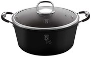 Aluminiowy czarny garnek z granitową powłoką D6-C83