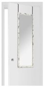 5five - Lustro wiszące na drzwi MATCHING 94x34 cm, marmurowe wykończenie