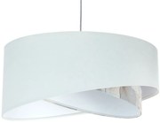 Biało-złota asymetryczna lampa wisząca F8-C05