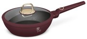 BerlingerHaus Głęboka patelnia z pokrywką Leonardo 24 cm