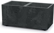 Doniczka SIERRA CASE BETON EFFECT 77 cm, czarny, M