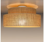 Plafon BOHO 1xE27/60W/230V śr. 40 cm beżowy