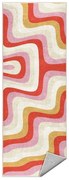 Żółto-różowy chodnik odpowiedni do prania 60x230 cm Creamy Raspberry Swirl – Mila Home