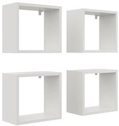 Zestaw Białych Półek Skandynawskich K9-L67