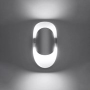 Kinkiety nowoczesny Revon, stal - 1 źródło światła 3000K - L.13 x H.30 cm - biały