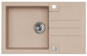 ALVEUS 1090946 - Zlew kuchenny ROCK 78x48 cm granit/beżowy
