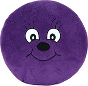 Bellatex Poduszka Kuleczka fioletowy, średnica 35 cm