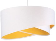 Lampa wisząca GEMSTONE WHITE biała/żółta BPS KONCEPT