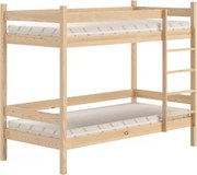 Łóżko piętrowe Fabrio - 80x200 / sosna