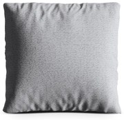 Jasnoszara poduszka na sofę z materiału bouclé Kemi – Cosmopolitan Design