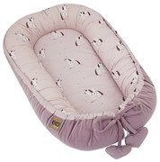 EKO - Bawełniany kokon niemowlęcy UNICORN 90x60 cm