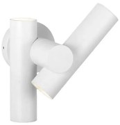 LED zewnętrzna lampa ścienna 2xLED/3W/230V 4000K IP44 biała