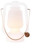 Zewnetrzna Lampa stołowa akumulatorowa 30 cm IP44 biała - Storm Small Nowoczesny Oswietlenie zewnetrzne