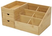 Bambusowy organizer z szaufladami SOLA