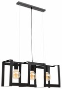 Lampa wisząca GIORRI II czarna ELTAP