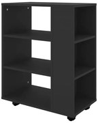 Czarny kontenerek biurowy K9-F78