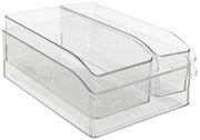 Zestaw 3 organizerów do lodówki SMART FRIDGE, 3 pojemniki