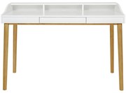 Biurko z sekretarzykiem 60x120 cm Lindenhof – Woodman