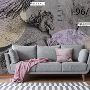 Fototapeta - Rysunek (196x136 cm)