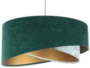 Zielona welurowa lampa wisząca K6-M35