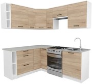 Meble narożne do kuchni dąb sonoma L8-N48