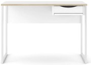 Białe biurko Tvilum Function Plus, 110 x 48 cm
