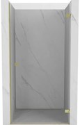 Mexen Lunar-B drzwi prysznicowe uchylne prawe 45 cm, transparent, złote - 832-045-000-50-00-P