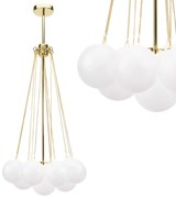 LAMPA SUFITOWA WISZĄCA APP1688-12CP Złota