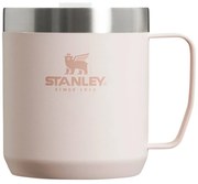 Jasnoróżowy kubek termiczny ze stali nierdzewnej 350 ml Stay-Hot Camp Mug Rose Quartz – Stanley