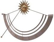 Dekoracja ogrodowa ze stali nierdzewnej Sundial – Garden Pleasure