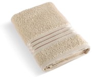 Bellatex Frotte ręcznik kolekcja Linie jasnobeżowy, 50 x 100 cm, 50 x 100 cm