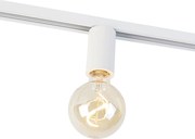 Oprawa E27 z zawieszeniem szynowym do szyny jednofazowej biała - Jeana