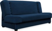 Sofa z Funkcją Spania PIANO Rozkładana Wersalka Dwuosobowa Granatowa Nowoczesna do Salonu