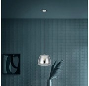 Eglo 39665 - Żyrandol na lince ALBARINO 1xE27/40W/230V śr. 35 cm dymny