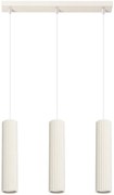 Potrójna beżowa lampa wisząca - D298 A0-F93