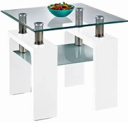 Lakierowana Ława Biały Połysk Z8-D61