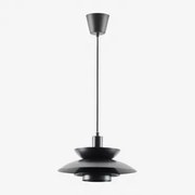 Lampa Sufitowa Wisząca Z Żelaza Alicia Czarna - Sklum