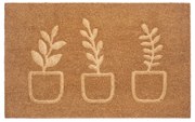 Wycieraczka z włókna kokosowego 75x45 cm Flowerpot – Hanse Home