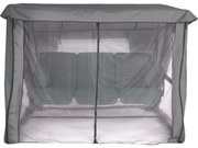 Dach z moskitierą do huśtawki ogrodowej 228 x 126 cm Rimini / Venezia D031-16CW PATIO