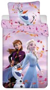 Bawełniana pościel dziecięca jednoosobowa 140x200 cm Frozen "Sky" – Jerry Fabrics