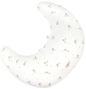 Biała poduszka do karmienia Goose – Malomi Kids