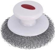 Druciak metalowy z uchwytem do czyszczenia grilla, 2 sztuki